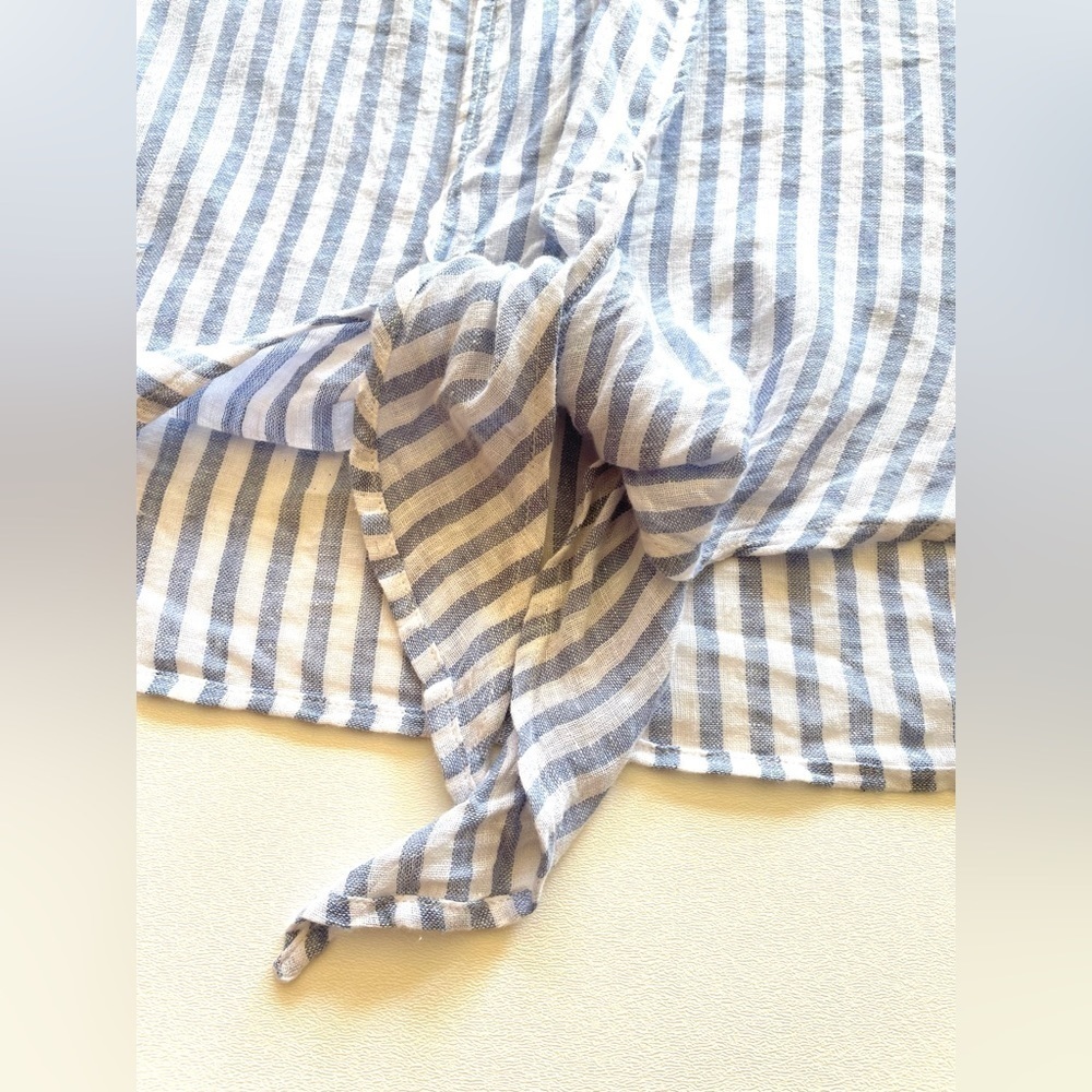 RAILS linen June top blue white stripe size small - Picture 11 of 15